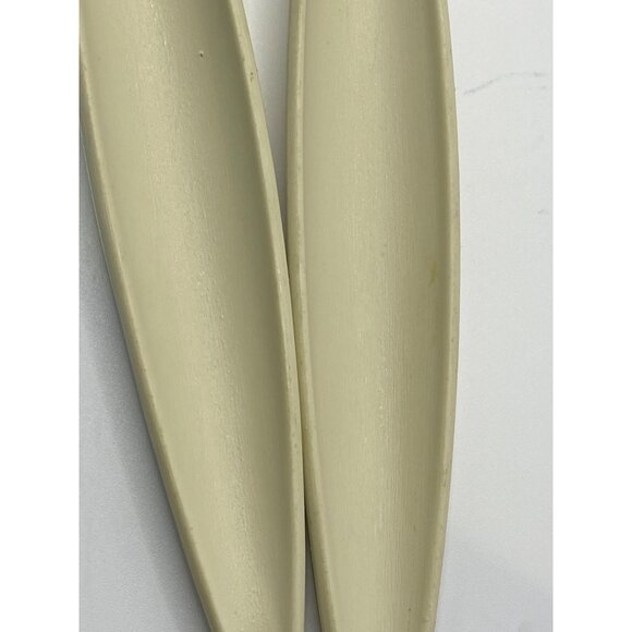 Vintage Tupperware Beige Salad Serving Forks set of 2 - Picture 4 of 8